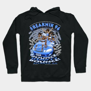 Freaknik 1996 Bounce Shawty Bounce! Carolina Blue Colorway Hoodie